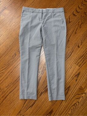 Willi Smith Light Gray and Black Micro-Pattern Dress Work Pants
